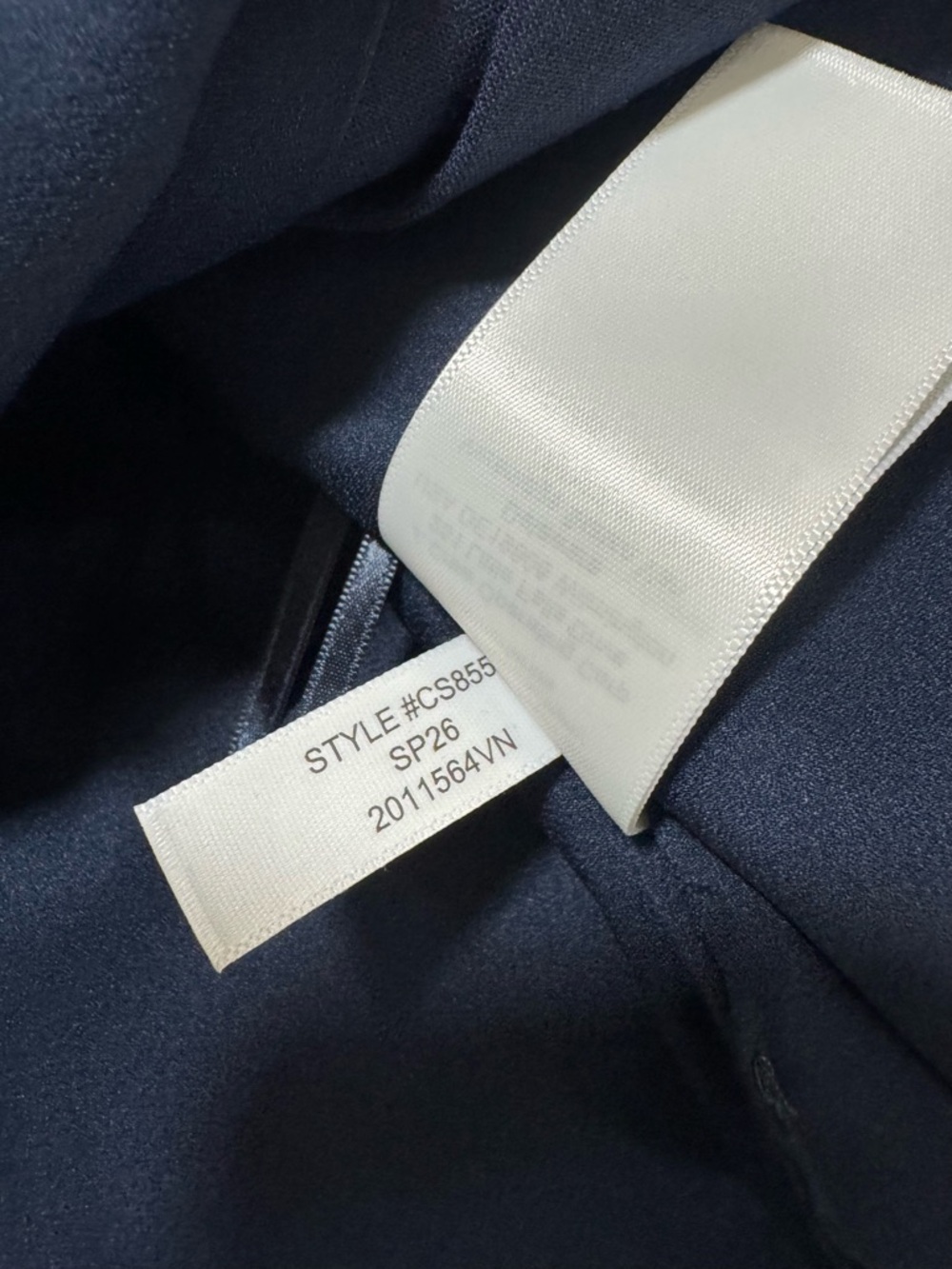 J.Crew Size 10 Fairfax mini button-front skirt in four-season stretch navy - Picture 8 of 12